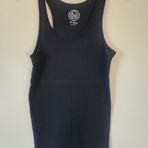 SO Black Tank Top Large
